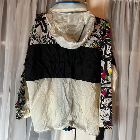 AVVENTURA BY SORRY The Big Jump Hooded Windbreaker Jacket Men’s Small Made Italy - Picture 11 of 11